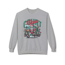 Claus Court- Fleece Crewneck Sweatshirt