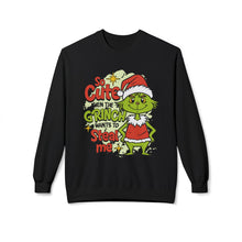 Grinch Can't Resist- Fleece Crewneck Sweatshirt