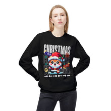 Pixel Christmas- Fleece Crewneck Sweatshirt