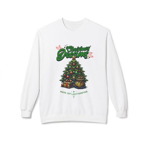 Christmas Dreams - Fleece Crewneck Sweatshirt