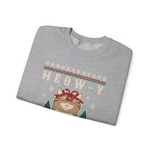 Meow - Crewneck Sweatshirty Catmas - Crewneck Sweatshirt