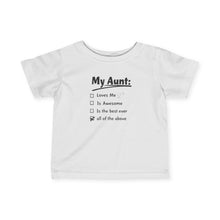 My Aunt List  - Infant Shirt