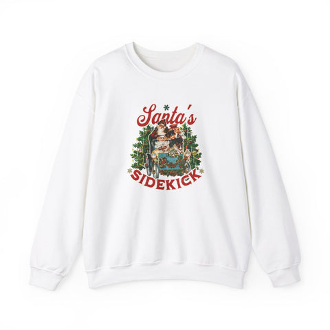 Classic Santa's Sidekick - Crewneck Sweatshirt