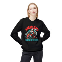 Xmas Ride- Fleece Crewneck Sweatshirt