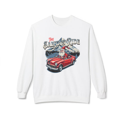 The Santa's Ride- Fleece Crewneck Sweatshirt