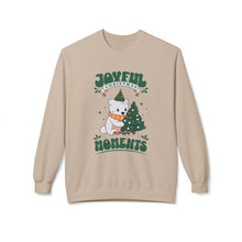 Joyful Christmas Moments - Fleece Crewneck Sweatshirt