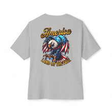 America Land Of The Free - Oversized Back Printed