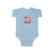 Heart Shaped Cherries - Baby Bodysuit