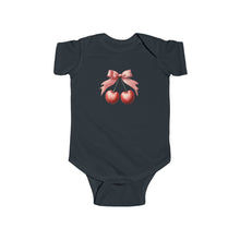 Heart Shaped Cherries - Baby Bodysuit