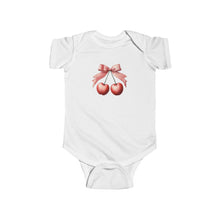 Heart Shaped Cherries - Baby Bodysuit