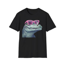 Whimsical Alligator with Pink Sunglasses - Classic Fit