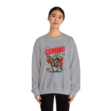 Santa Christmas Coming - Crewneck Sweatshirt