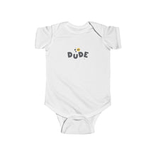 Charcoal DUDE - Baby Bodysuit