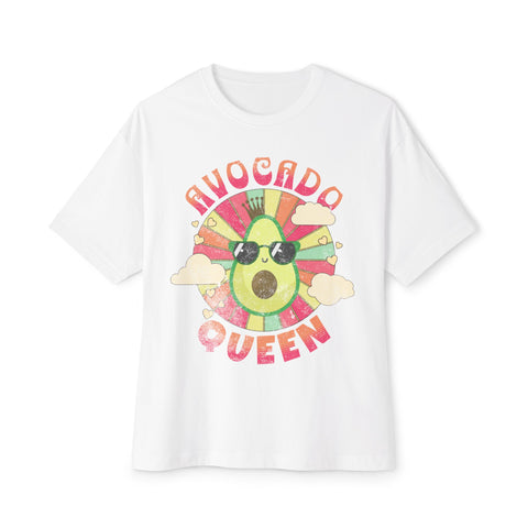 Kawaii Avocado Queen - Oversized Fit