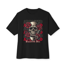 Skull Caffeine Coffee - Oversized Fit Shirt