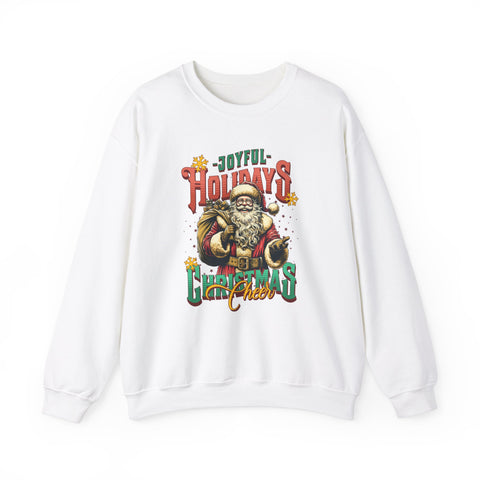 Vintage Joyful Christmas - Crewneck Sweatshirt