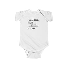 To Do List - Baby Bodysuit