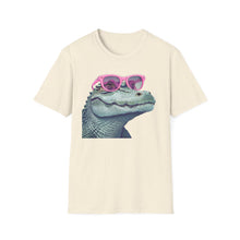 Whimsical Alligator with Pink Sunglasses - Classic Fit