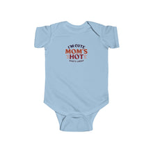 Im Cute Moms Hote Dads Lucky - Baby Bodysuit