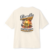 Family Beach Fun - Oversized Back Printed