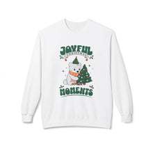 Joyful Christmas Moments - Fleece Crewneck Sweatshirt