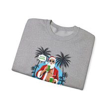 Beach Vibes with Santa - Crewneck Sweatshirt