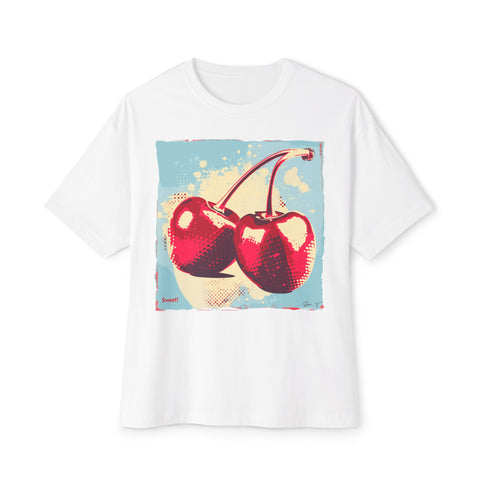 Cherries Retro Style v4 - Oversized Fit