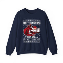 Tis' The Season to be Jolly  - Crewneck Sweatshirt Santa - Crewneck Sweatshirt