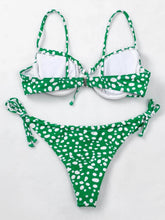 Women's Polka Dot Triangle Bikini Set - Classic Tanga Swimsuit for Summer